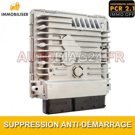 suppression anti-démarrage Audi VW Seat skoda immo off Continental SIMOS PCR2.1