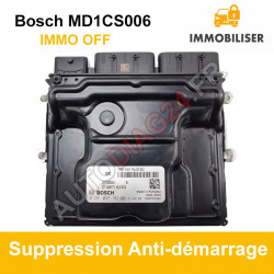Suppression anti-démarrage immo off Bosch MD1CS006 DACIA
