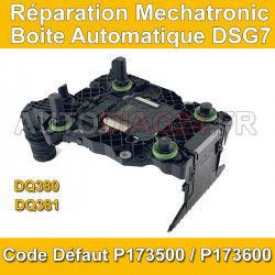 Réparation Calculateur Boite Auto Mechatronics Défaut P1735 P1736 DSG7 DQ380 DQ381
