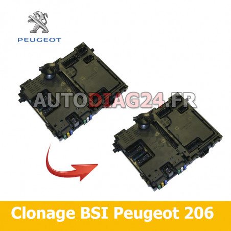 Clonage BSI Peugeot 206 (T1) - siemens