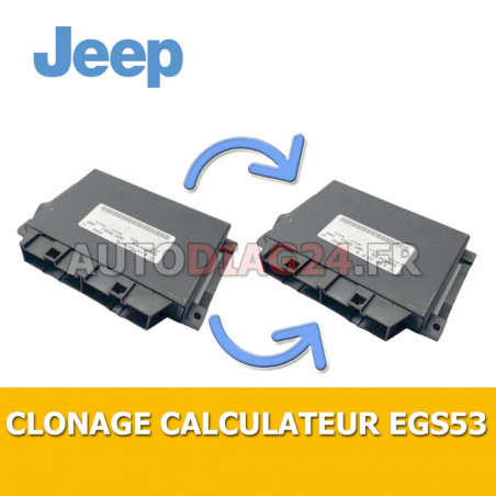 Clonage Calculateur Transmission TCU TCM pour Jeep Siemens EGS53- service de programmation (Transfert de données)