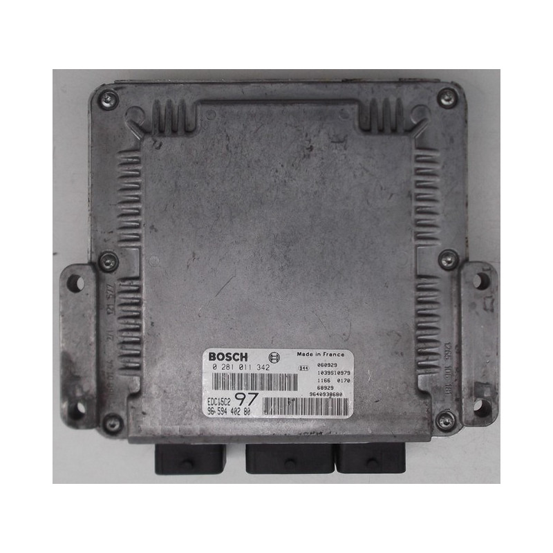 CALCULATEUR MOTEUR CITROEN JUMPY 2.0 HDI BOSCH 0 281 011 342, 0281011342, 96 594 402 80, 9659440280 CALCULATEUR MOTEUR CITROEN JUMPY 2.0 HDI BOSCH 0 281 011 342, 0281011342, 96 594 402 80, 9659440280