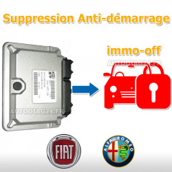 Suppression Anti-démarrage Fiat Calculateur Magneti Marelli IAW 4AF.xx - IMMO OFF
