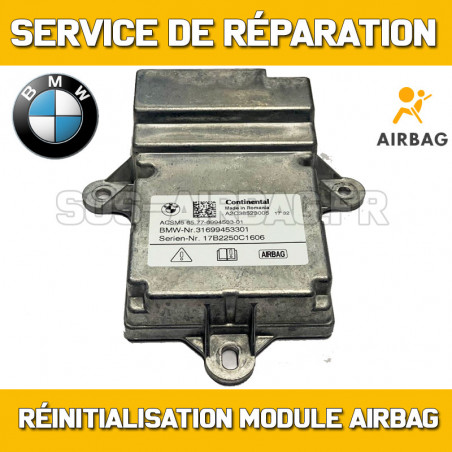 Réparation Calculateur Airbag BMW CONTINENTAL ACSM5 65.77-9474762-01 31947476201