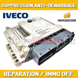 Réparation anti-demarrage immo off Iveco Daily calculateur Bosch 0 281 035 648 0281035648 EDC17C49