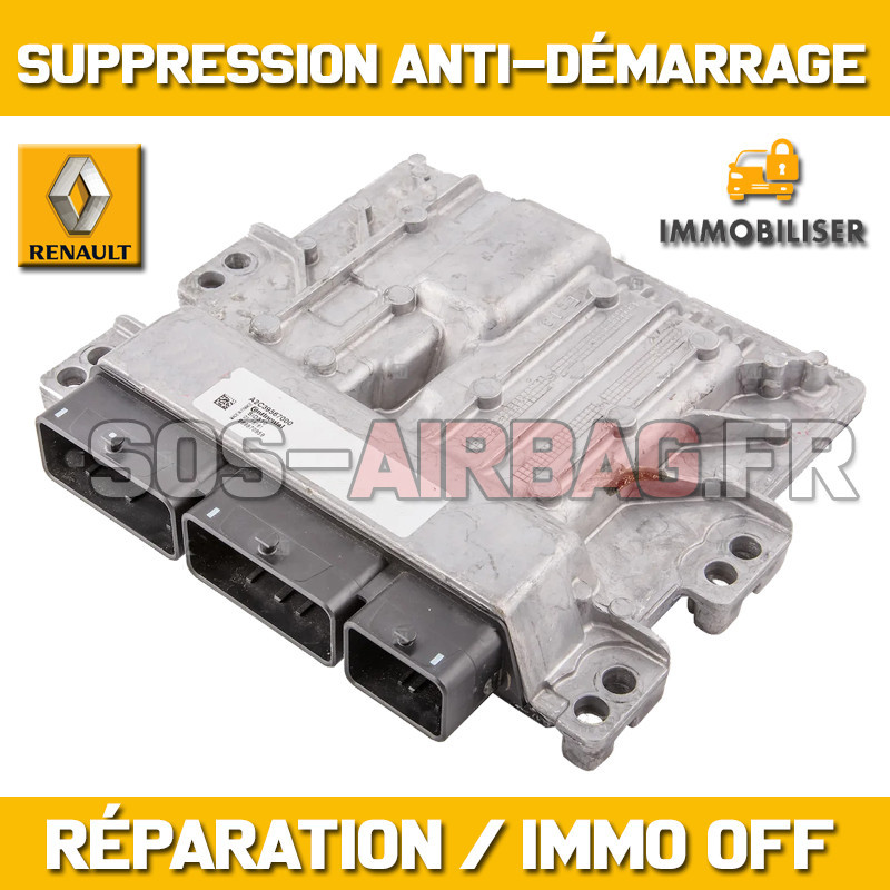 Réparation Anti-Démarrage Renault Calculateur Siemens EMS3141 IMMO Off