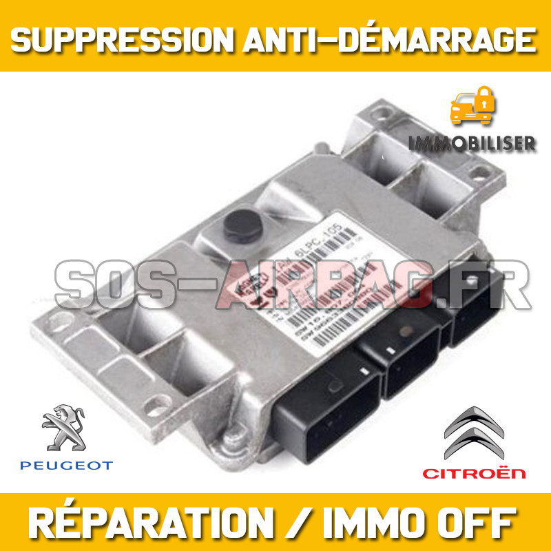 Réparation anti-demarrage immo off Citroen C3 1.4 MAGNETI MARELLI IAW 6LPC.103