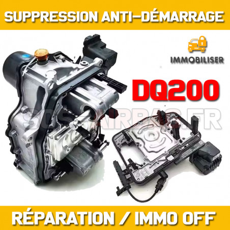Réparation anti-démarrage IMMO OFF DQ200 MQB Mécatronic DSG7 - Service de Programmation