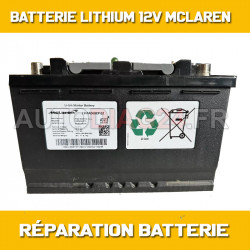 Réparation Batterie Démarrage Li-ion 13.2V Porsche 911 Li-Ion Starter Battery Hybride LiFePO4