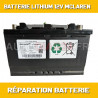 Réparation Batterie Démarrage Li-ion 13.2V Porsche 911 Li-Ion Starter Battery Hybride LiFePO4