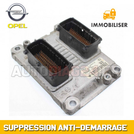 Suppression anti-démarrage immo off Opel Corsa D Turbo GSI OPC Calculateur Bosch ME7.6.3