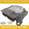 Réparation module de commande AIRBAG SRS (SRSCM) Kia Hyundai DTC B1620 / B162000