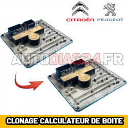 Clonage calculateur BVA Citroën C2 C3 Siemens VDO SIM821 S122754251B