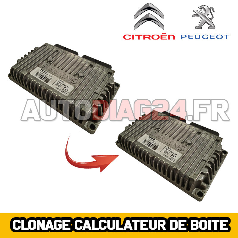 Clonage calculateur BVA Citroën  Xantia Xsara Peugeot 306 406 Siemens AL4