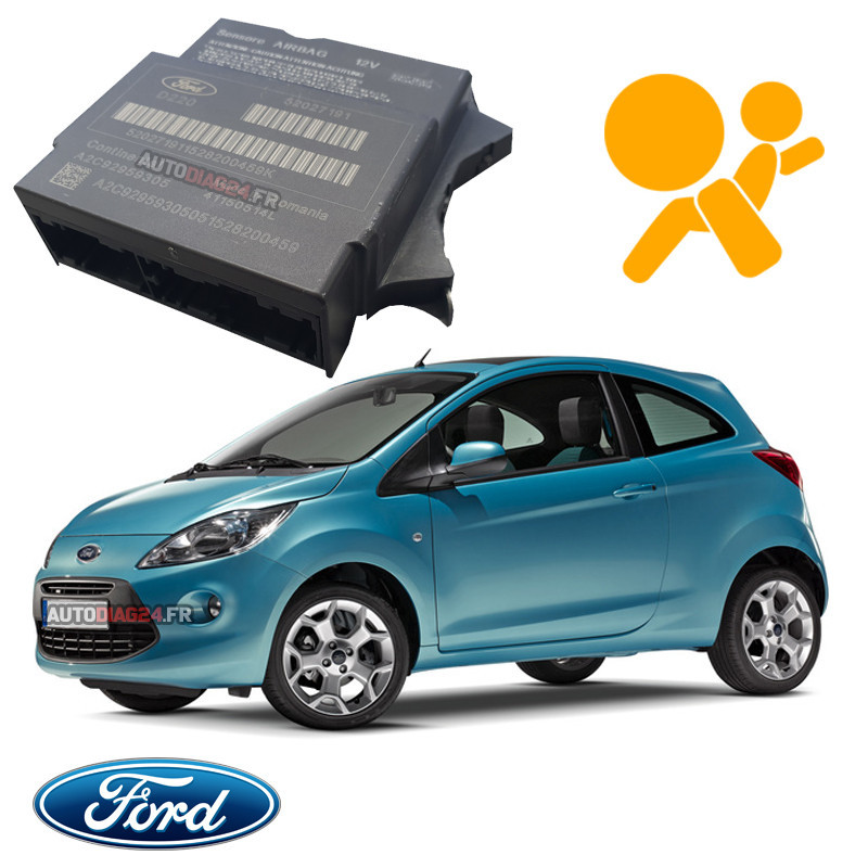 Réparation Calculateur airbag Ford KA Continental 51976525 Problème de communication