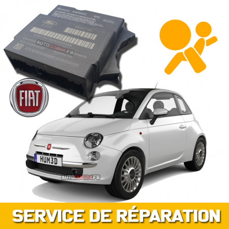 Réparation Calculateur d'airbag  Fiat 500 51968381 Continental A2C92611602 Problème de communication