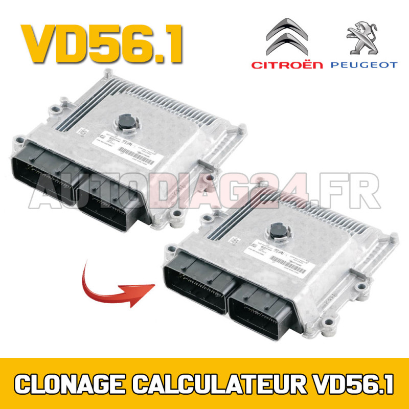 Clonage Calculateur PureTech Valeo VD56 Citroën C4 SpaceTourer Transfert de Données Complet et Sécurisé