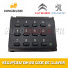 Récupération du Code de Clavier Peugeot Citroën – Code de Démarrage (PIN) | Service Professionnel PSA