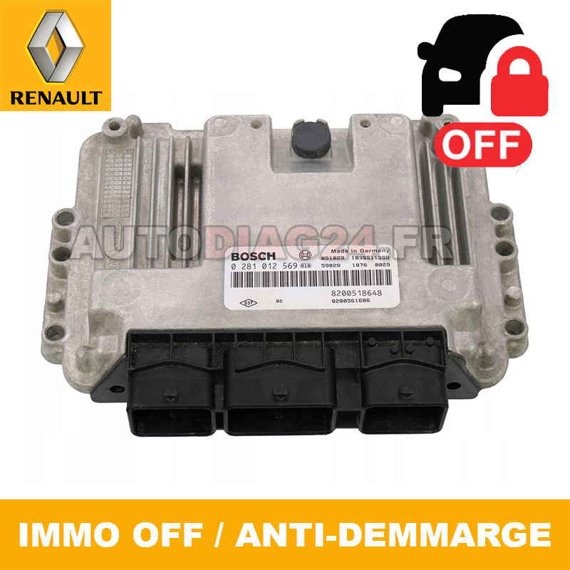 suppression Anti-Démarrage IMMO OFF Renault Mascott CALCULATEUR Bosch EDC16C3