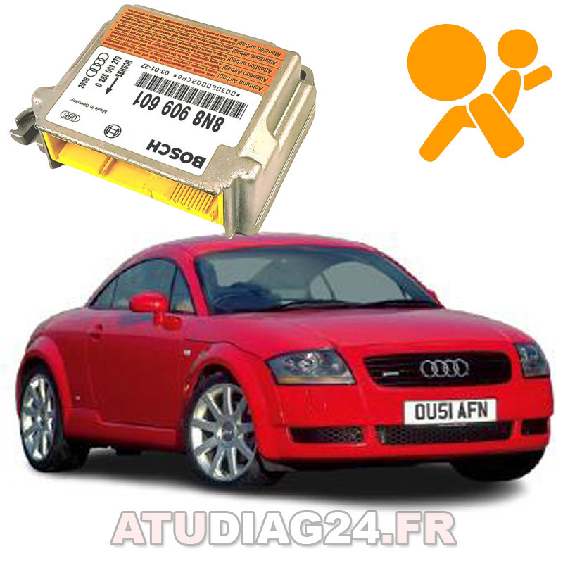 Réparation calculateur airbag Audi TT MK1 8N8 909 601 8N8909601 BOSCH 0 285 001 279 0285001279