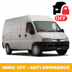 suppression anti-démarrage immo off Peugeot Boxer 2HDI Bosch EDC15C7