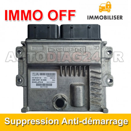 suppression anti-démarrage immo off Peugeot Boxer 2HDI Delphi DCM7.1B