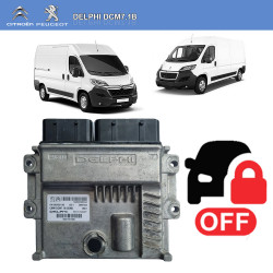 suppression anti-démarrage immo off Peugeot Boxer 2HDI Delphi DCM7.1B