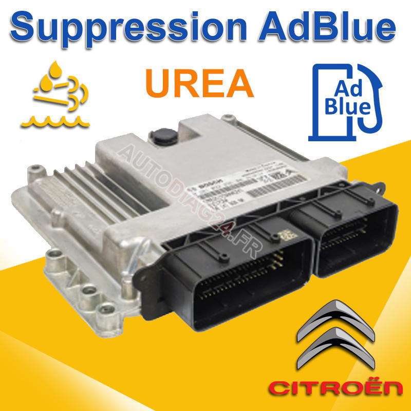 Suppression système AdBlue Urea Citroën 1.5 hdi Bosch 0 281 037 200 0281037200 MD1CS003 démarrage impossible 0km