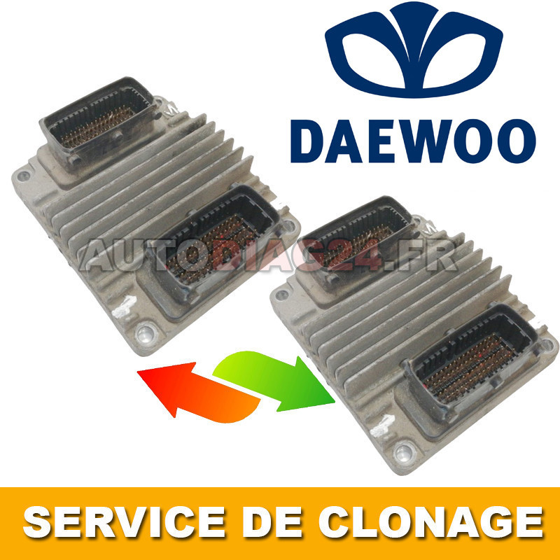 Clonage Calculateur Daewoo ecm Delphi MR140 Transfert de données