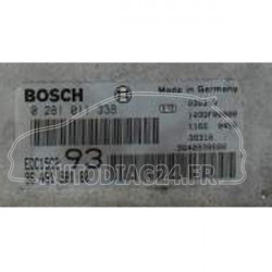 Calculateur moteur Peugoet 406 2.0 HDI 110 RHZ bosch 0 281 011 338, 0281011338, 96 491 581 80, 9649158180, 1940N3, 1940A9