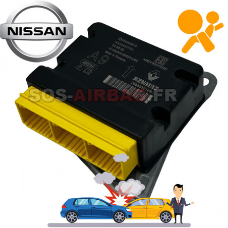 Réparation calculateur Airbag Nissan Primaster 285553914R continental AAA24337501