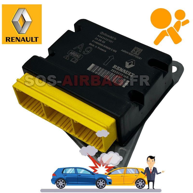 Réparation calculateur Airbag renault Trafic 3 285553914R continental AAA24337501
