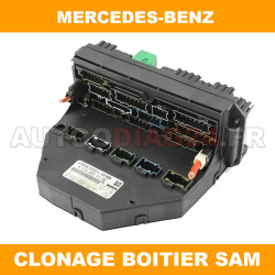 Service de clonage du boîtier SAM Mercedes W204, W207 et W212