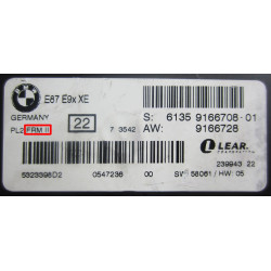 Échange Standard Boitier PL2 FRM II FRM2, E87 E9X XE, 6135 9166708-01 9166728 LEAR