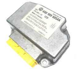 6Q0909605AK 6Q0 909 605 AK DTC "00003" - Module de contrôle 014 NEW BEETLE RÉPARATION BOITIER AIRBAG