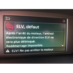 Réparation verrou de colonne de direction assistee ELV BMW E60, E87, E90